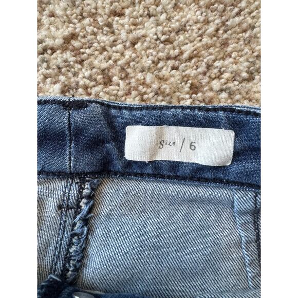 PILCRO & the Letterpress/Anthropologie Denim/Jean Skirt; size Women's 6 - Picture 6 of 10